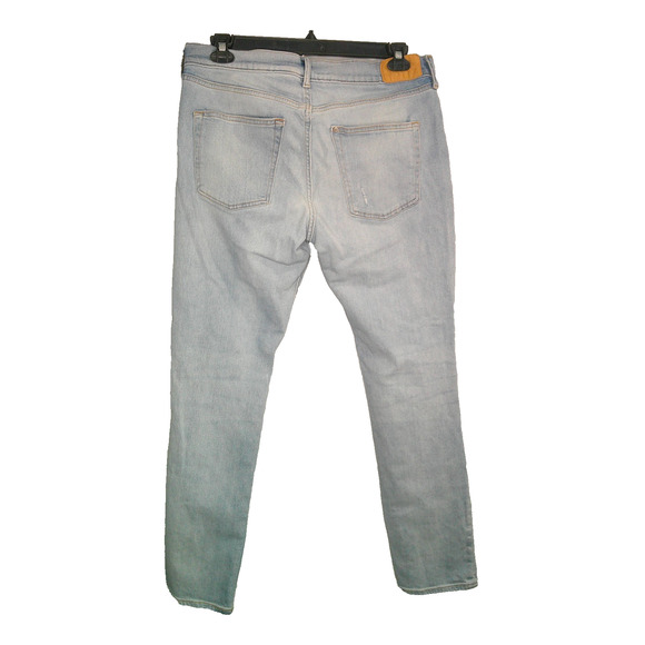 H&M Skinny Coupe Distressed Light wash Jeans Size 36 - Picture 4 of 6